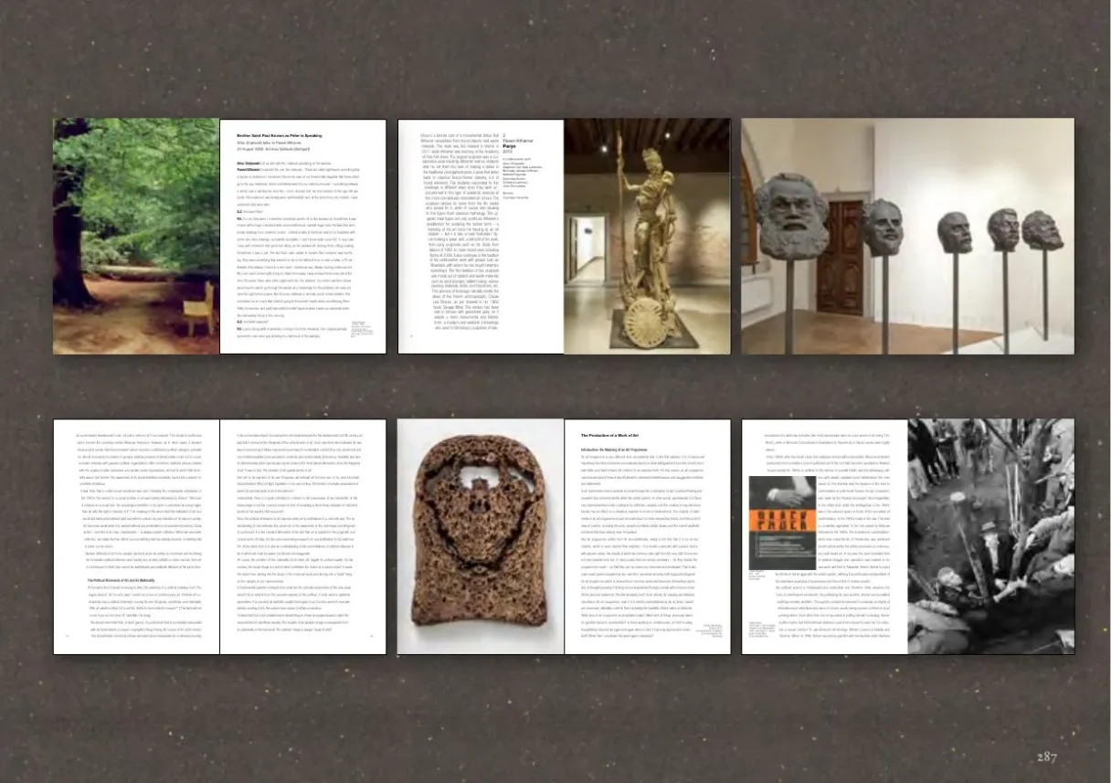 Parallel Convergences – Selected Writings — tavola 2