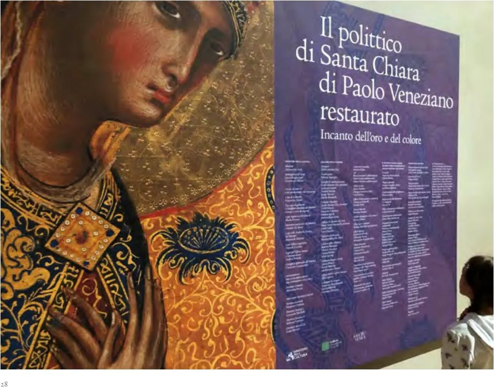 Il polittico di Santa Chiara di Paolo Veneziano restaurato. Incanto dell’oro e del colore — tavola 3