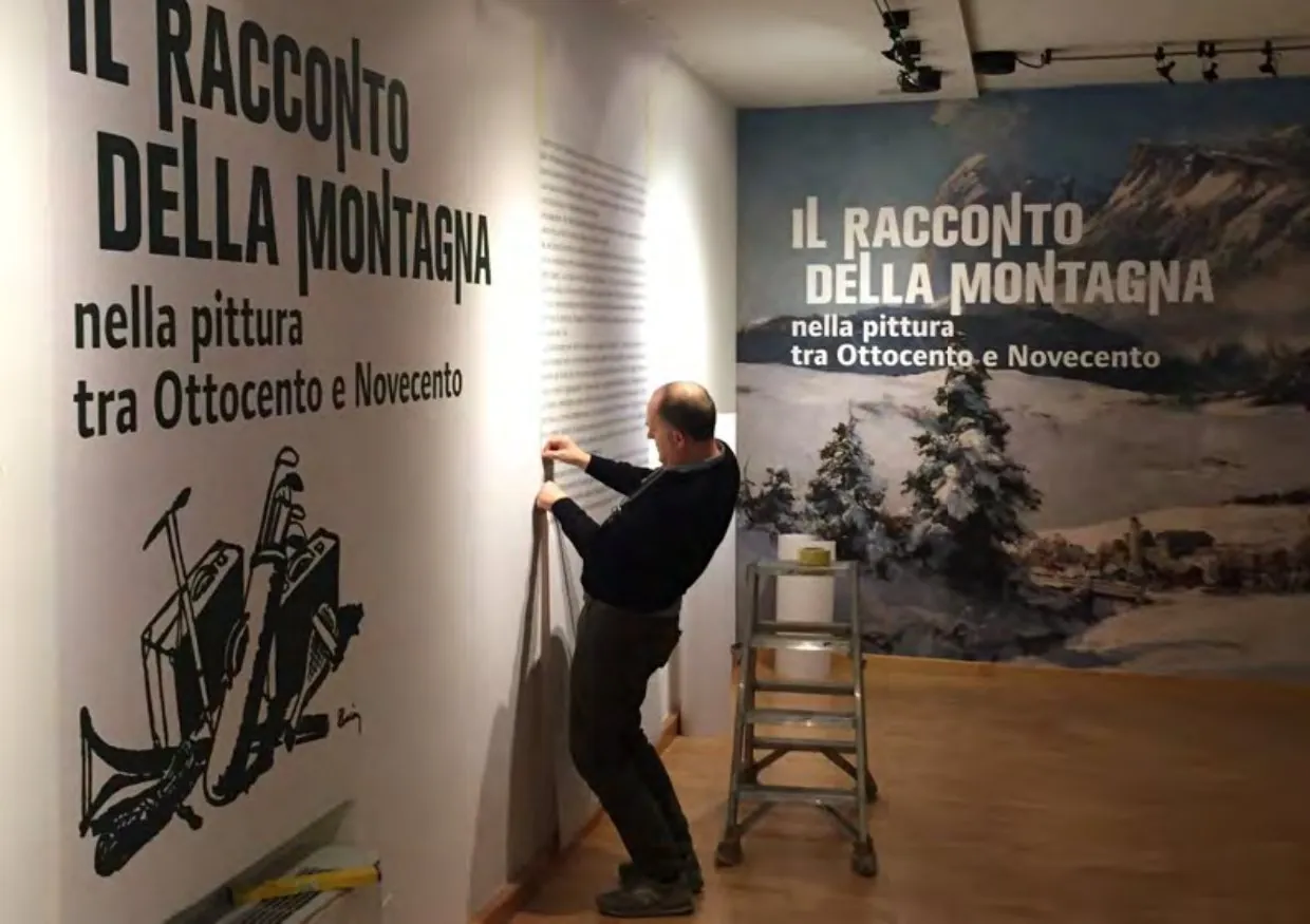 Il racconto della montagna nella pittura tra Ottocento e Novecento — tavola 1