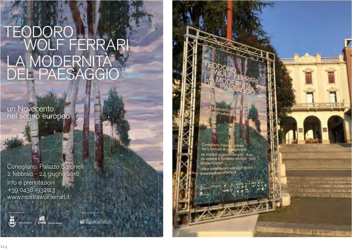 Teodoro Wolf Ferrari. La modernità del paesaggio — tavola 1