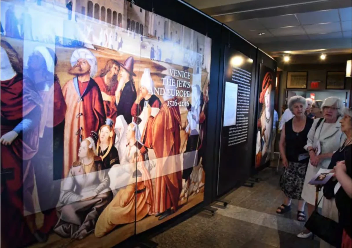 Riallestimento della mostra Venezia, gli ebrei e l’Europa 1516–2016 — tavola 2