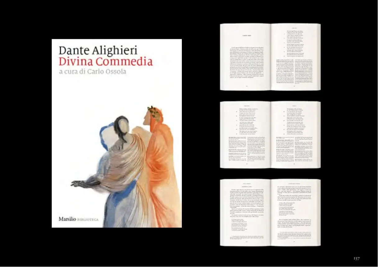 Carlo Ossola, Introduzione alla Divina Commedia · Personaggi della Divina Commedia · Dante Alighieri, Divina Commedia — tavola 2