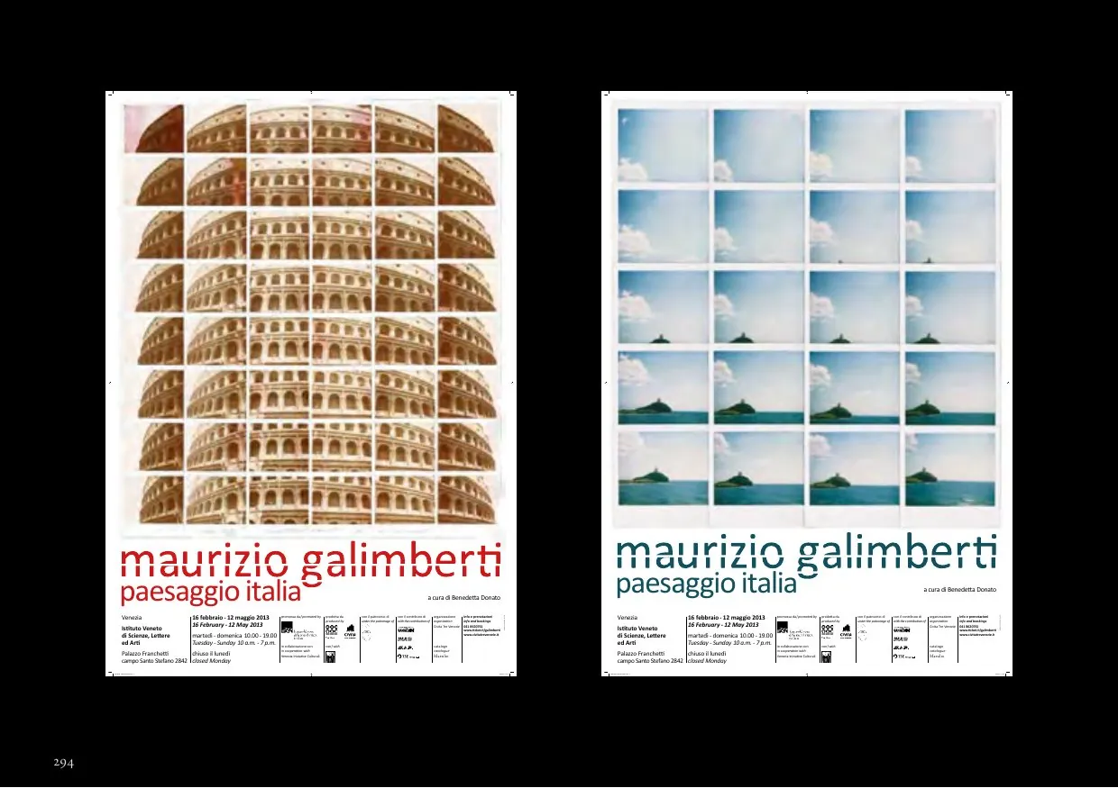 Maurizio Galimberti. Paesaggio Italia — tavola 1