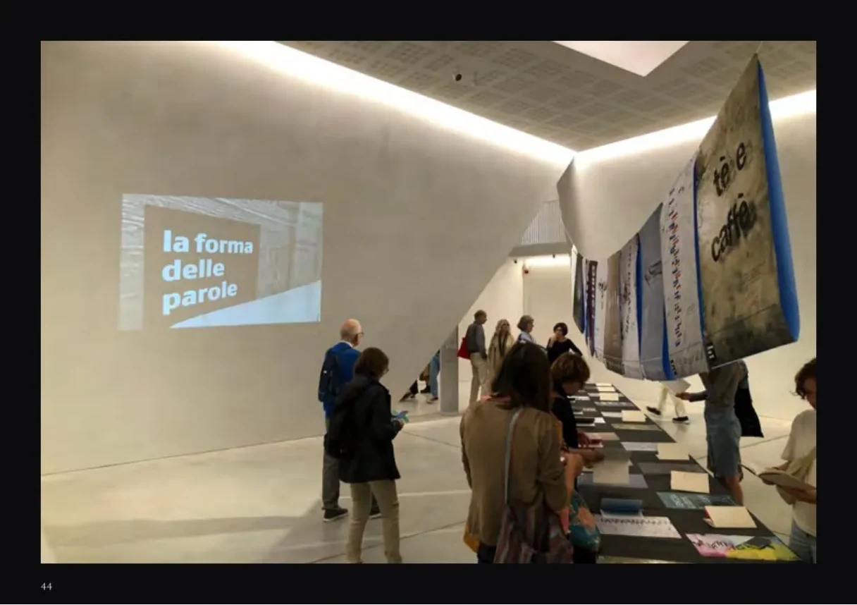 La forma delle parole — tavola 7