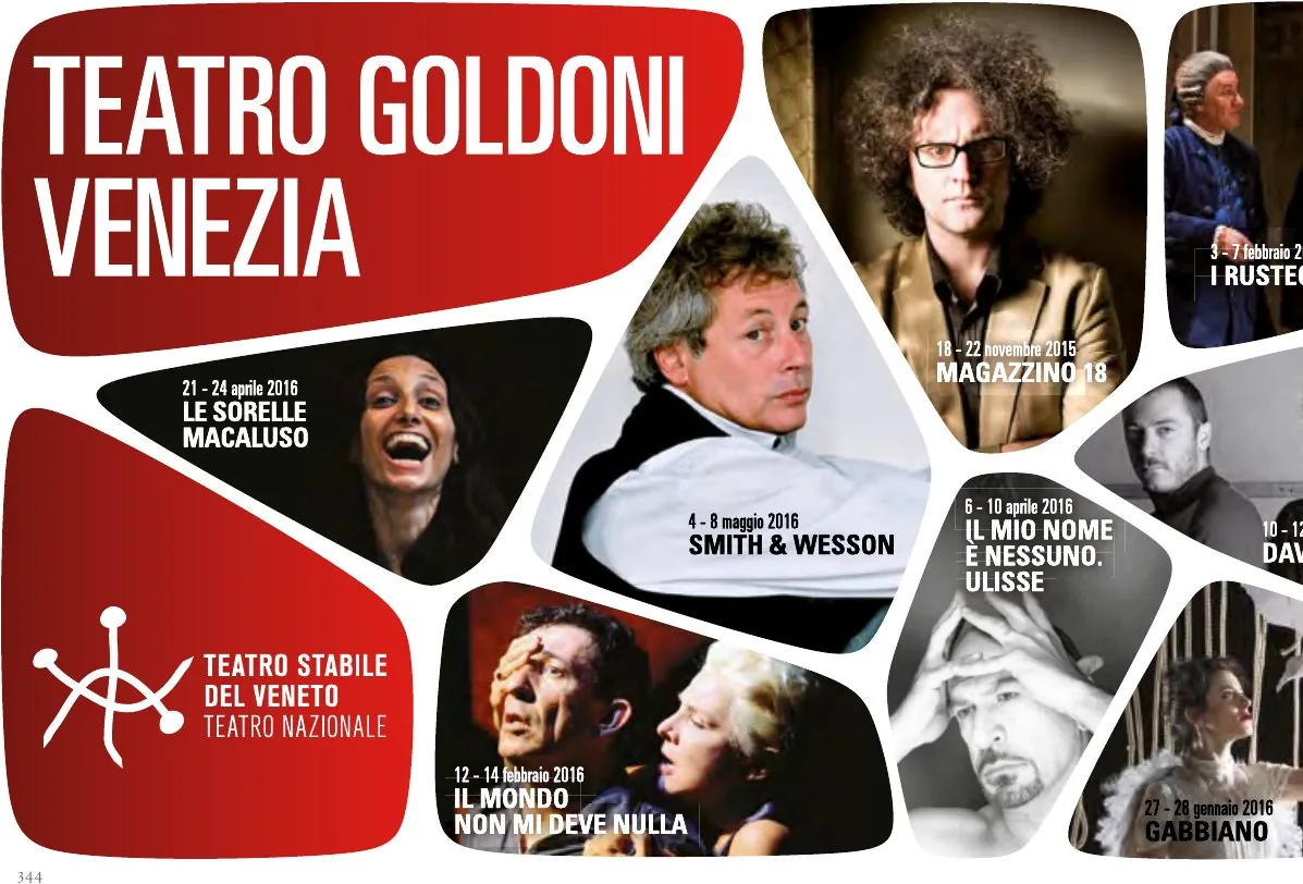 Stagioni teatrali ed eventi speciali — tavola 1