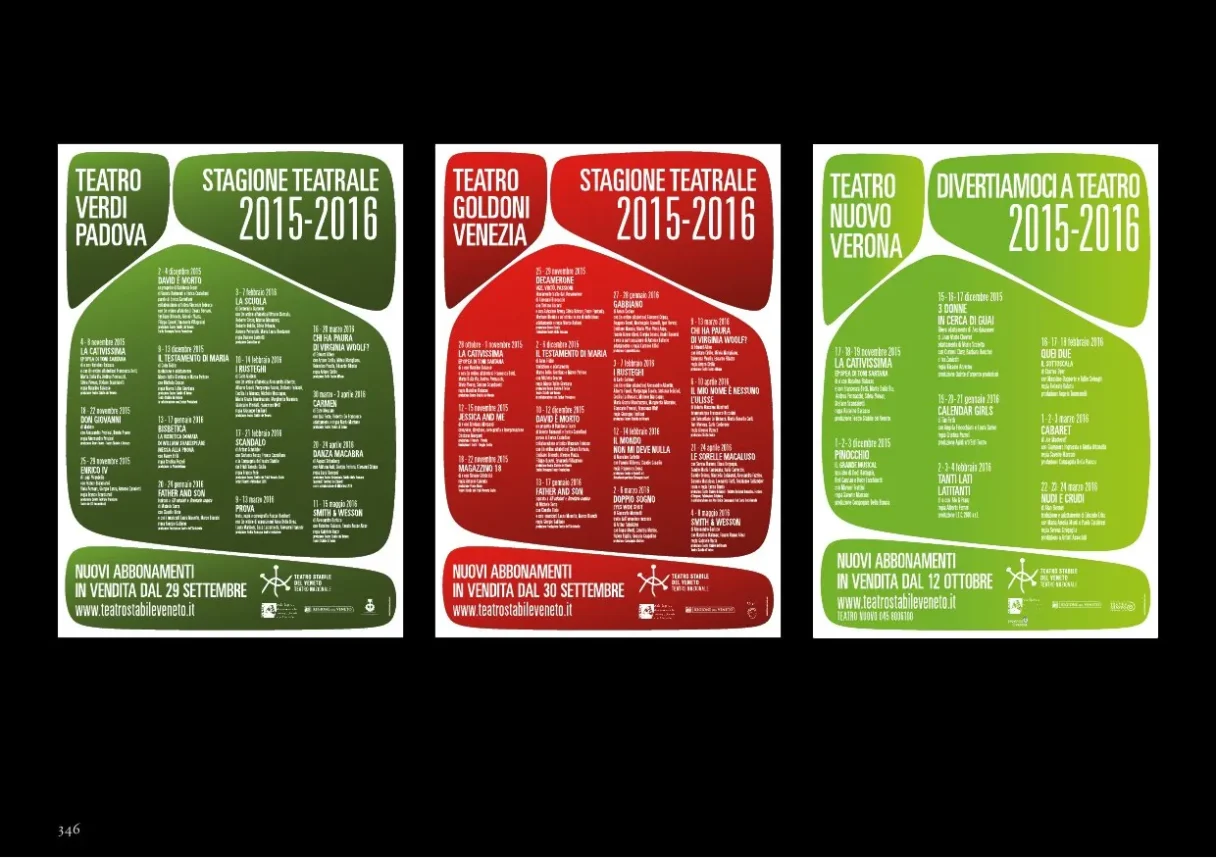 Stagioni teatrali ed eventi speciali — tavola 3