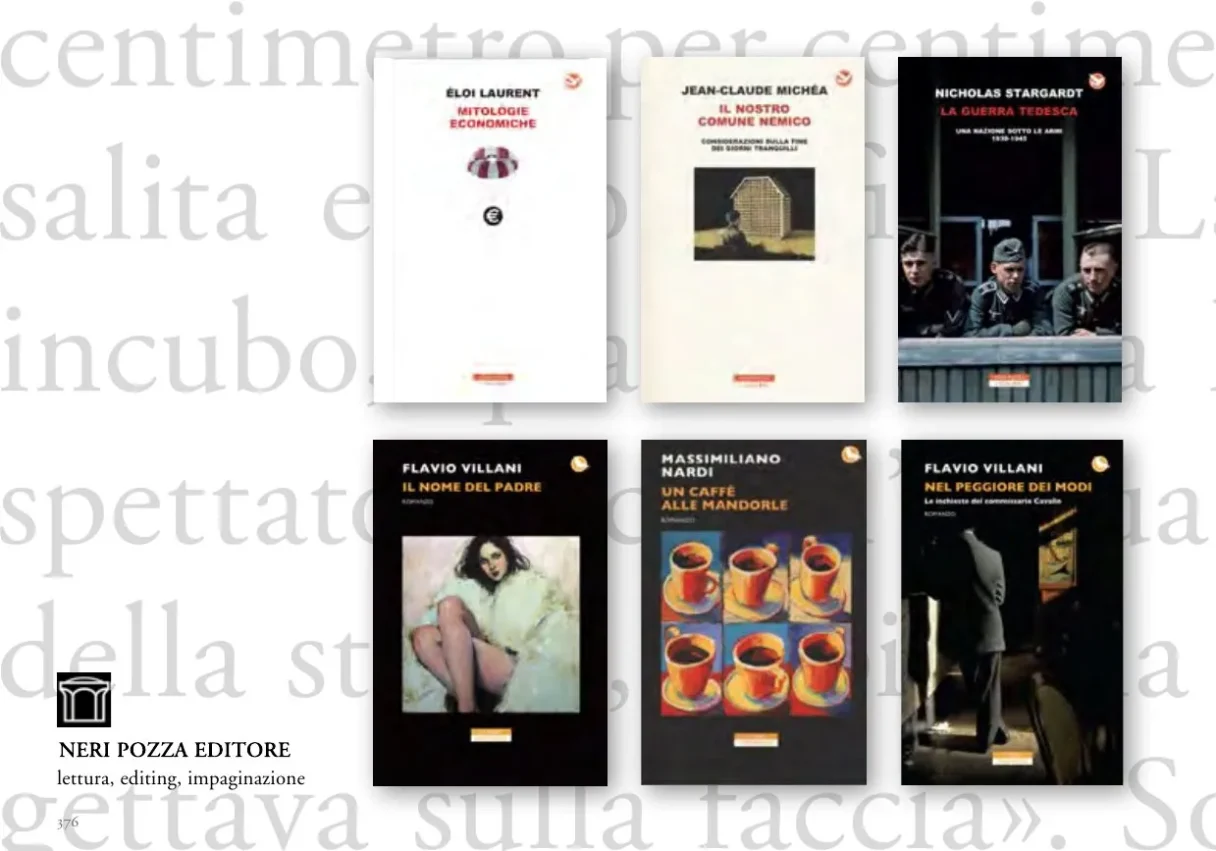 Collane e volumi Neri Pozza — tavola 1
